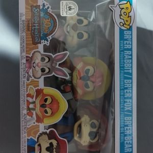 Splash Mountain rare Funko Trio set